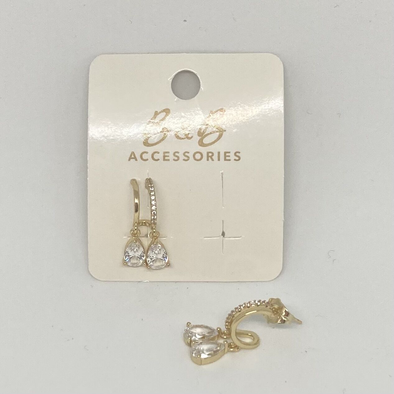 Vip 14K Altın Kaplama Tasarım Küpe
