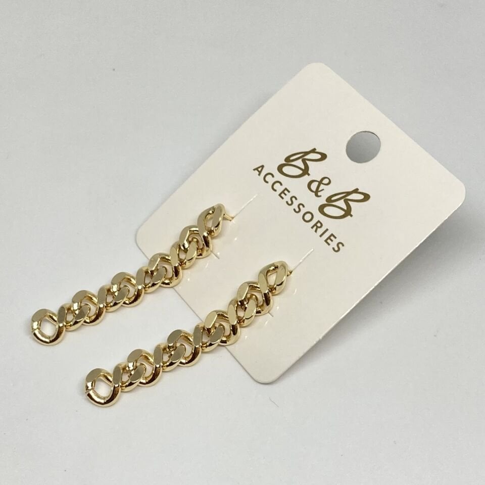 CM Jewelry 14K Altın Kaplama Küpe