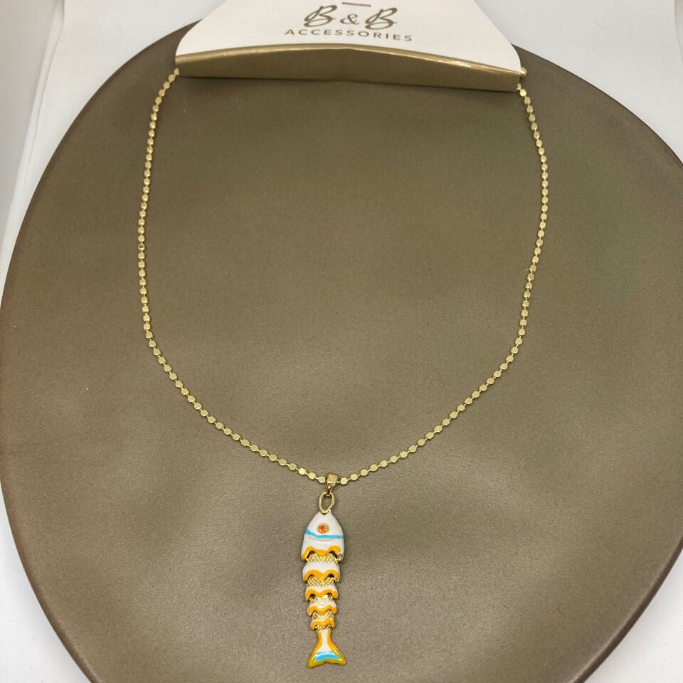 Jewelry Kolye Balık (45+5)
