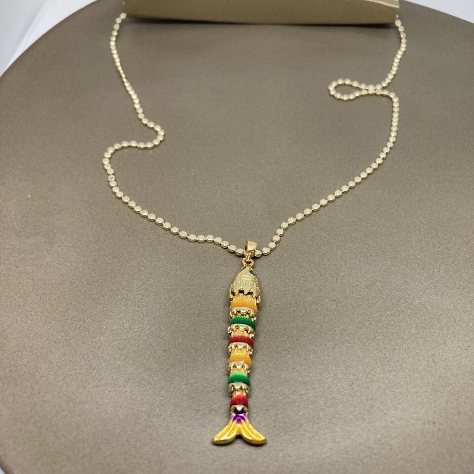 Jewelry Kolye Balık (45+5)