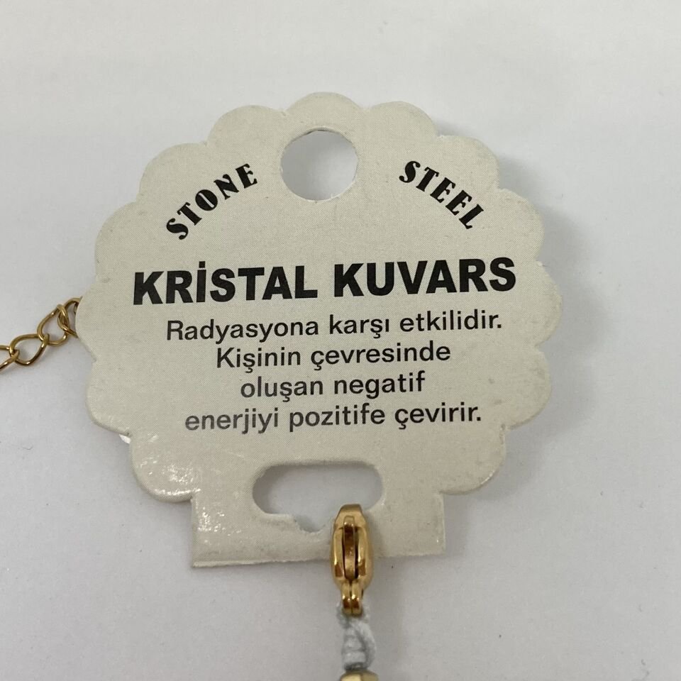 Kristal Kuvars Doğal Taş Bileklik