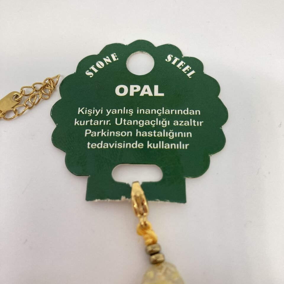Opal Doğal Taş Bileklik