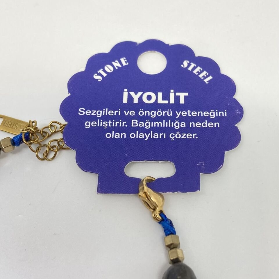 İyolit Doğal Taş Bileklik