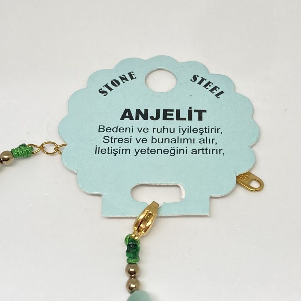 Anjelit Doğal Taş Bileklik